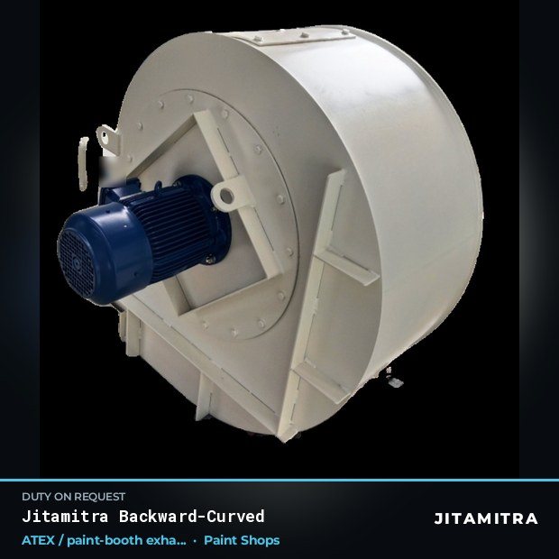 Jitamitra Paint Shops fan — real dispatched build