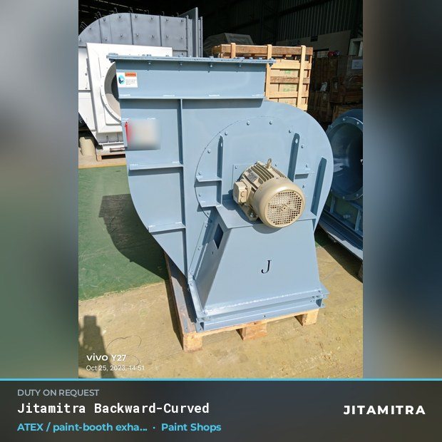 Jitamitra Paint Shops fan — real dispatched build
