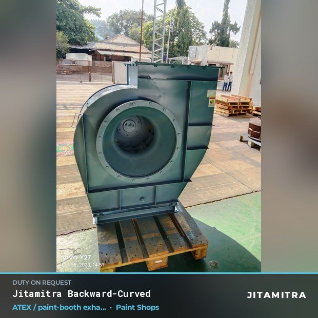 Jitamitra Paint Shops fan — real dispatched build