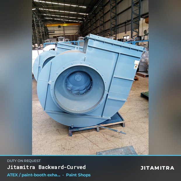 Jitamitra Paint Shops fan — real dispatched build