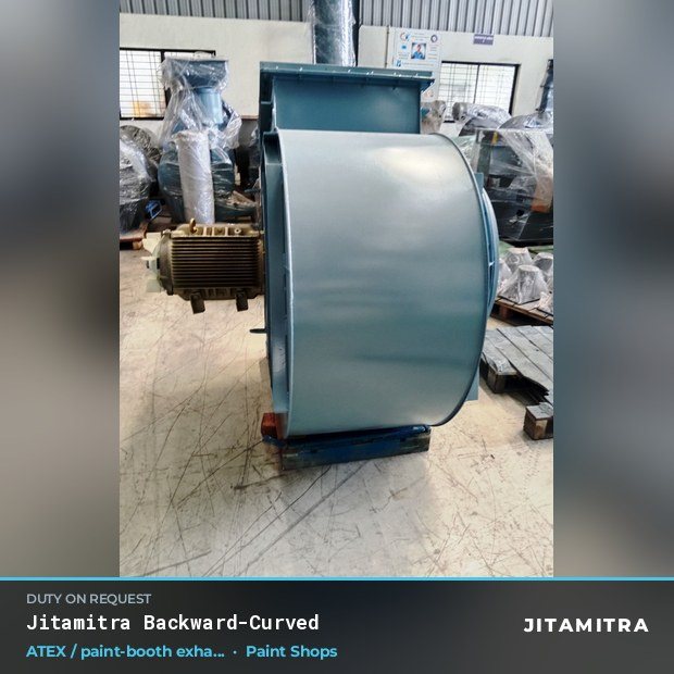 Jitamitra Paint Shops fan — real dispatched build