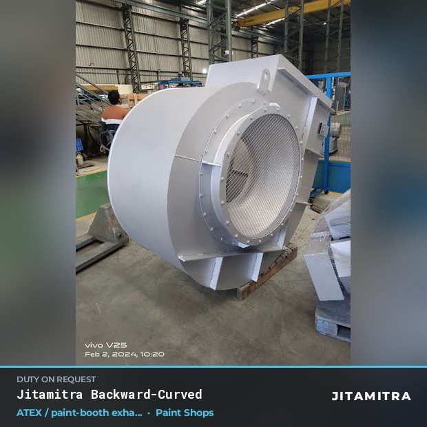 Jitamitra Paint Shops fan — real dispatched build