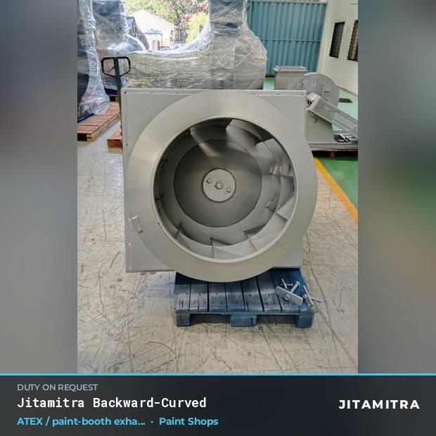 Jitamitra Paint Shops fan — real dispatched build