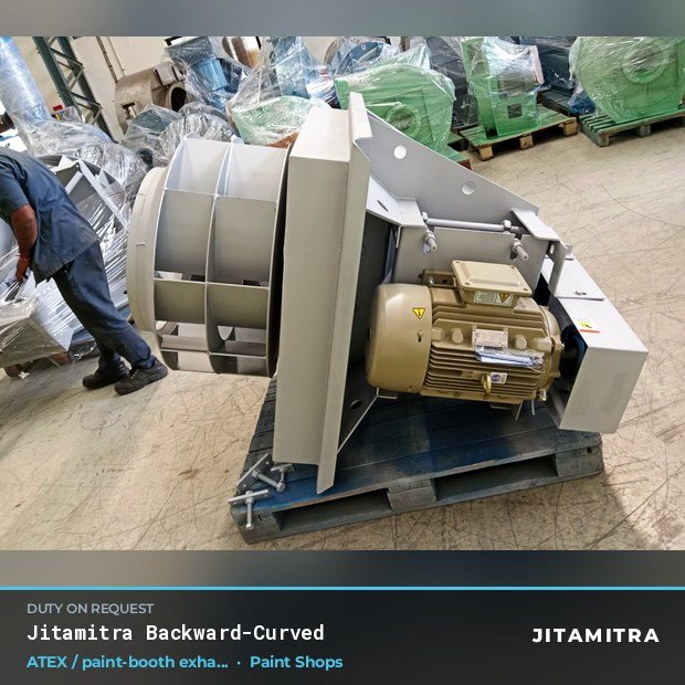Jitamitra Paint Shops fan — real dispatched build
