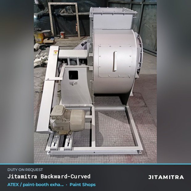 Jitamitra Paint Shops fan — real dispatched build