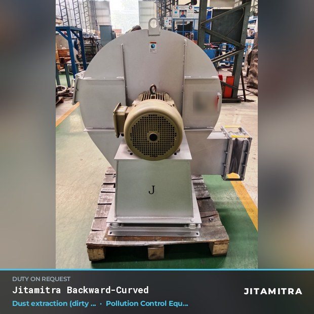 Jitamitra Pollution Control Equipment (OEM) fan — real dispatched build
