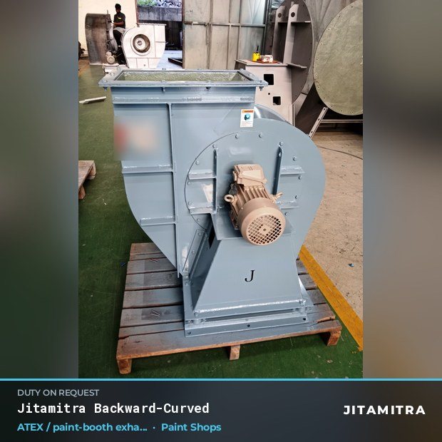 Jitamitra Paint Shops fan — real dispatched build