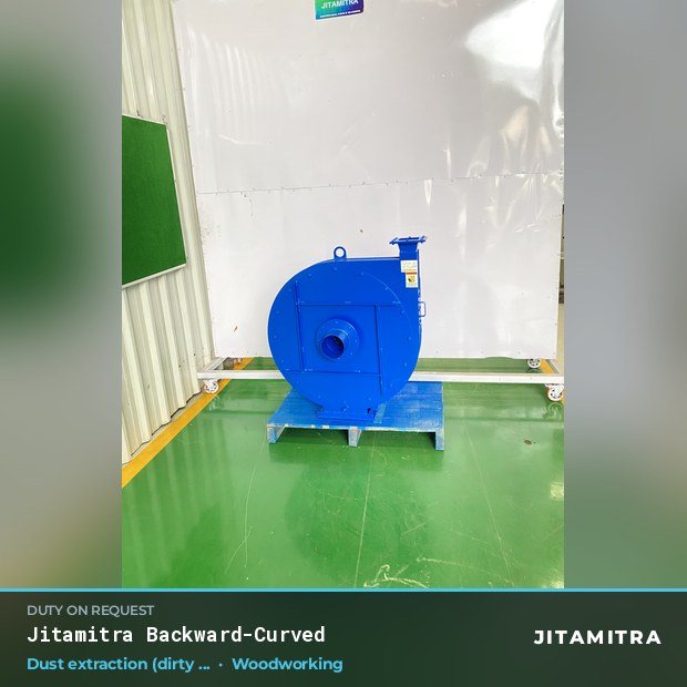 Jitamitra Woodworking fan — real dispatched build