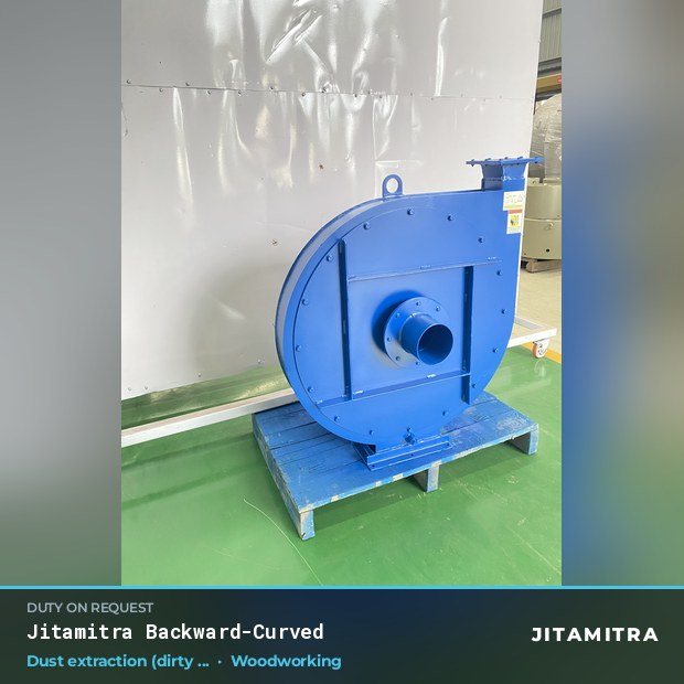 Jitamitra Woodworking fan — real dispatched build