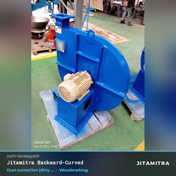 Jitamitra Woodworking fan — real dispatched build