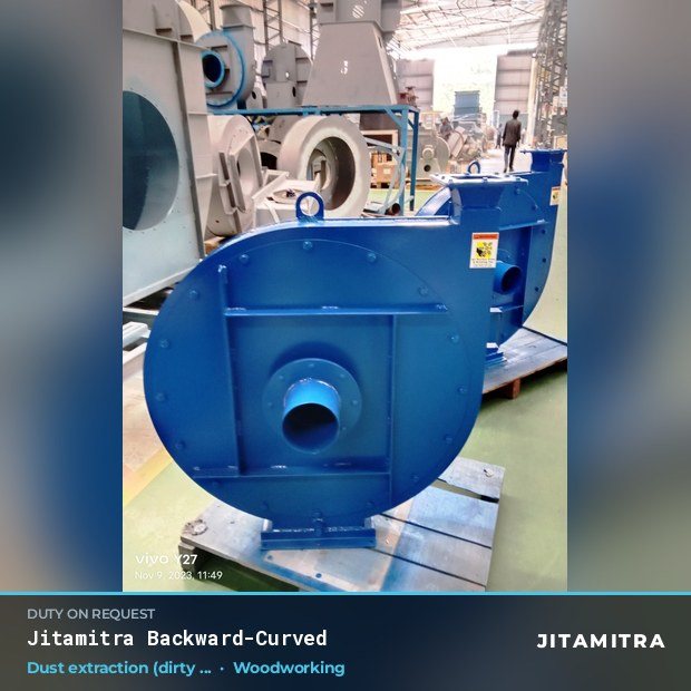 Jitamitra Woodworking fan — real dispatched build