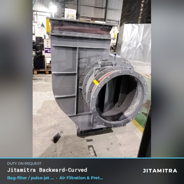 Jitamitra Air Filtration & Pretreatment fan — real dispatched build