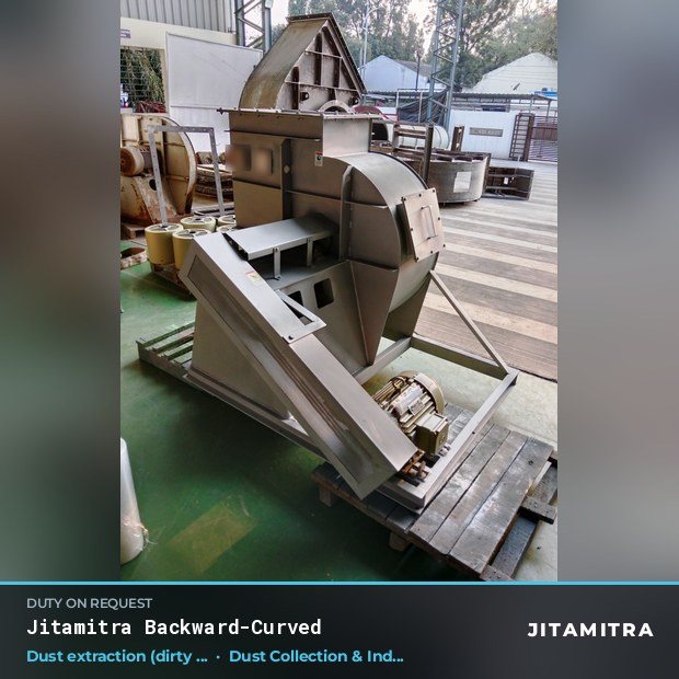 Jitamitra Dust Collection & Industrial Ventilation fan — real dispatched build