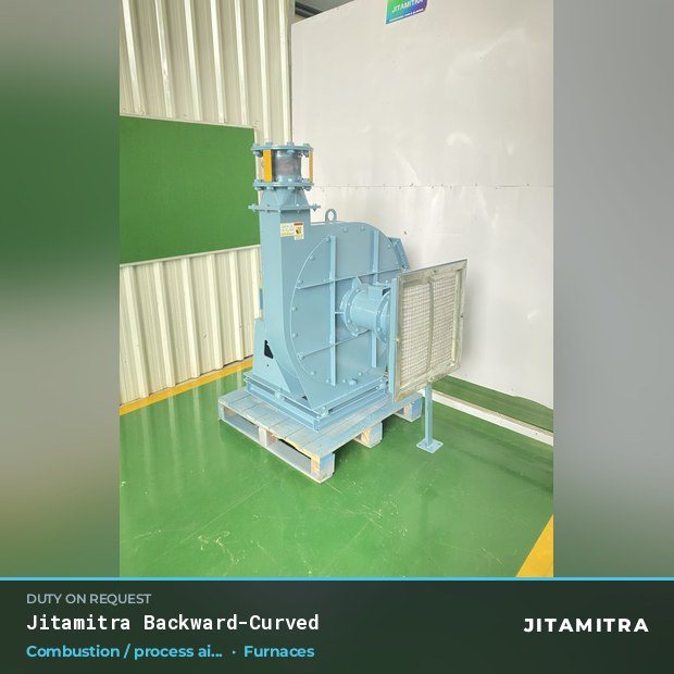 Jitamitra Furnaces, Ovens & Heat Treatment, Automotive & Paint fan — real dispatched build