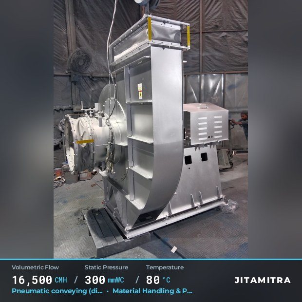 Jitamitra Agriculture & Grain fan — real dispatched build