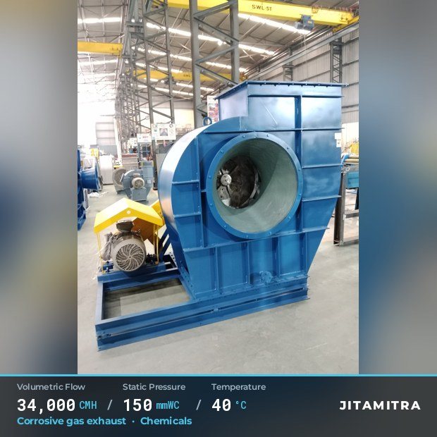 Jitamitra Surface Coating & Pl… fan — real dispatched build