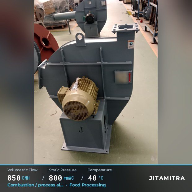 Jitamitra Food & bev fan — real dispatched build