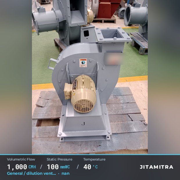 Jitamitra HVAC & Commercial Bu… fan — real dispatched build