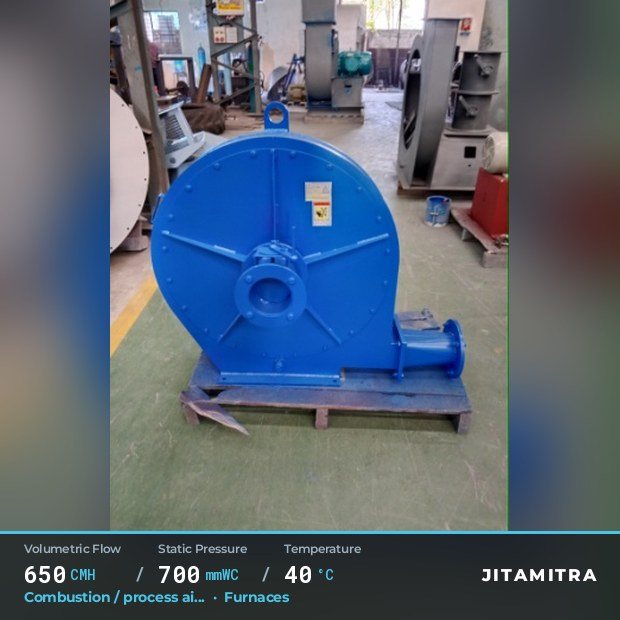 Jitamitra Iron & Steel / Metals fan — real dispatched build