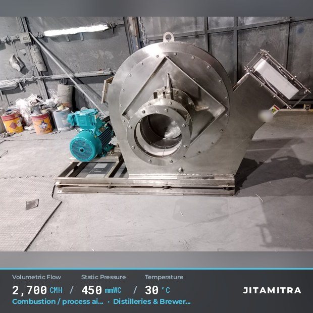Jitamitra Sugar & Distilleries fan — real dispatched build