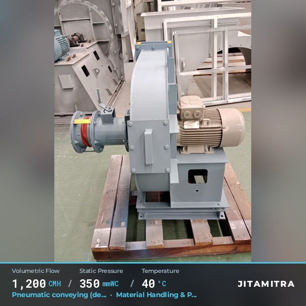 Jitamitra Thermal Power fan — real dispatched build