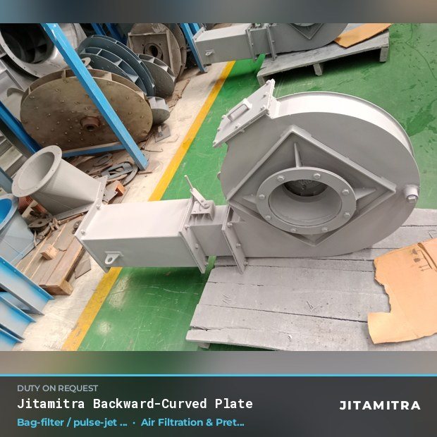 Jitamitra Air Filtration & Pretreatment fan — real dispatched build