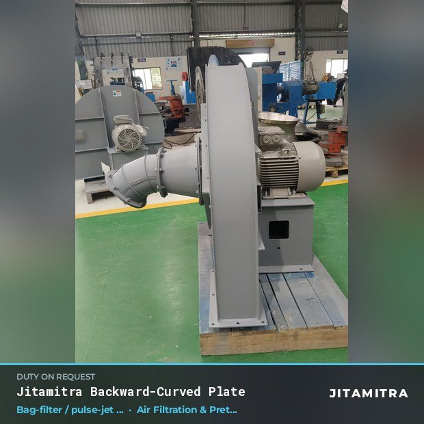 Jitamitra Air Filtration & Pretreatment fan — real dispatched build