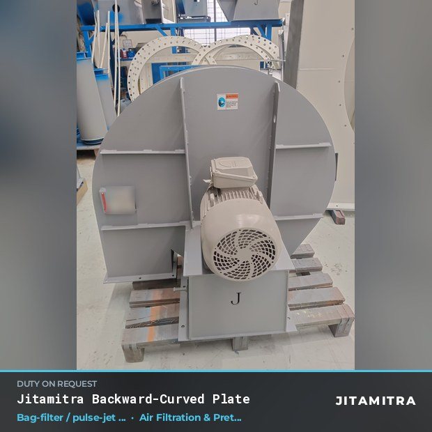 Jitamitra Air Filtration & Pretreatment fan — real dispatched build