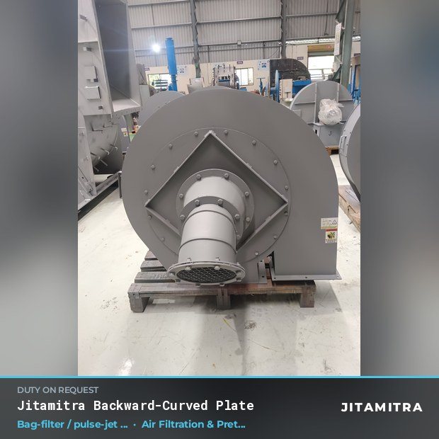 Jitamitra Air Filtration & Pretreatment fan — real dispatched build