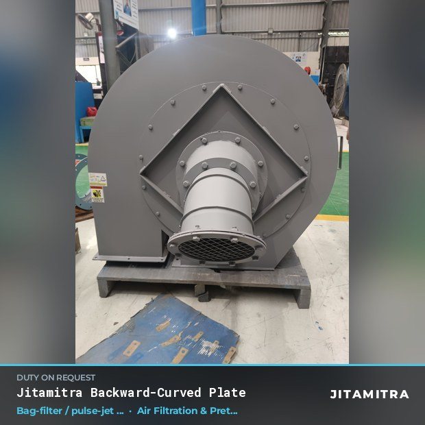 Jitamitra Air Filtration & Pretreatment fan — real dispatched build