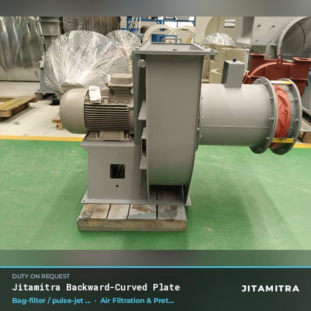 Jitamitra Air Filtration & Pretreatment fan — real dispatched build
