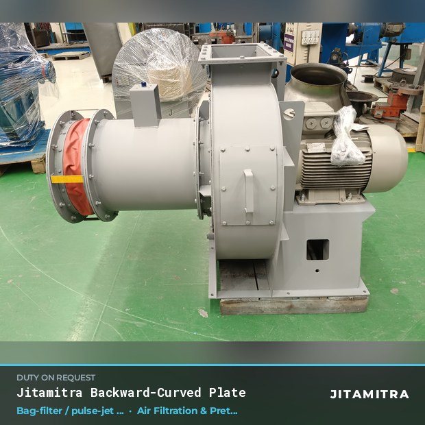 Jitamitra Air Filtration & Pretreatment fan — real dispatched build
