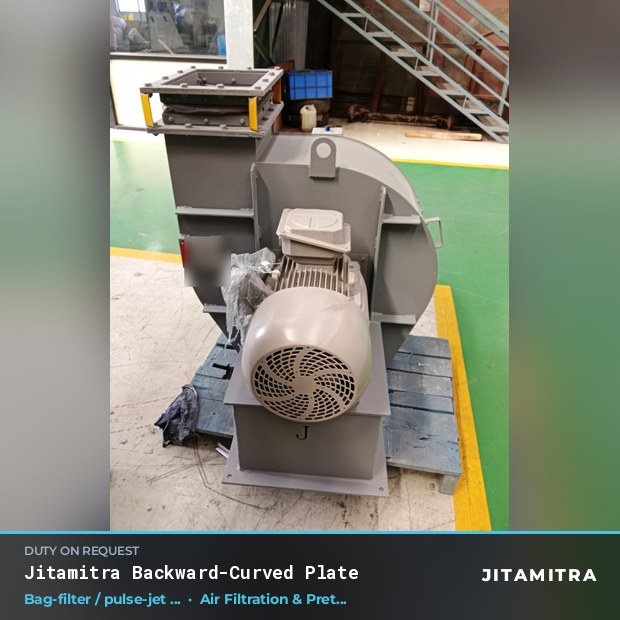Jitamitra Air Filtration & Pretreatment fan — real dispatched build