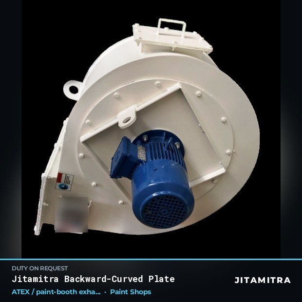 Jitamitra Paint Shops fan — real dispatched build