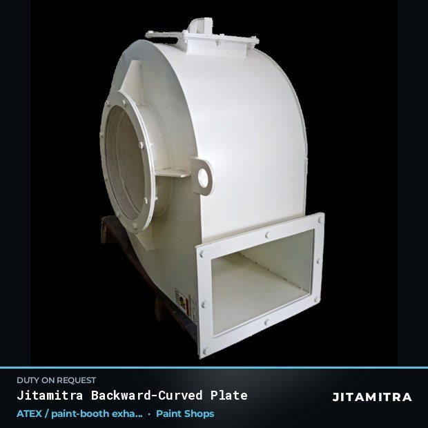 Jitamitra Paint Shops fan — real dispatched build