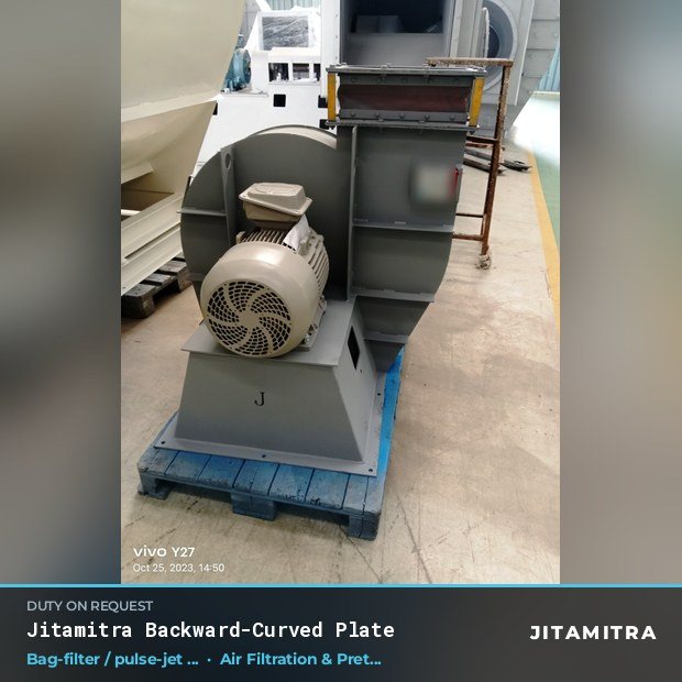Jitamitra Air Filtration & Pretreatment fan — real dispatched build