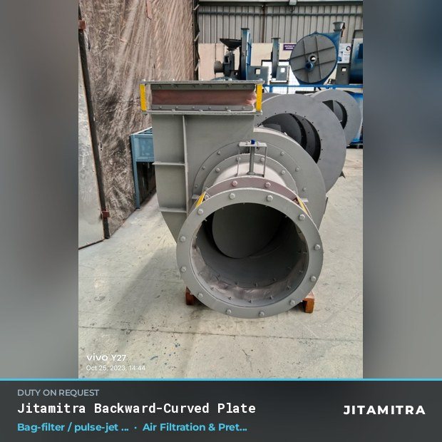 Jitamitra Air Filtration & Pretreatment fan — real dispatched build