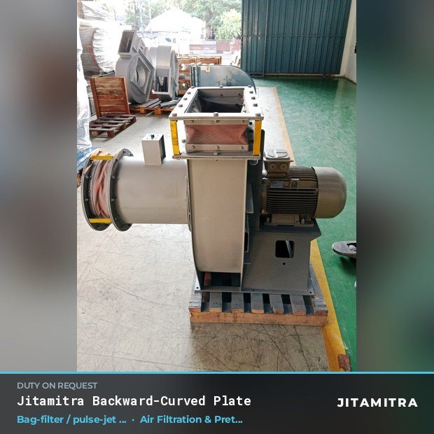 Jitamitra Air Filtration & Pretreatment fan — real dispatched build