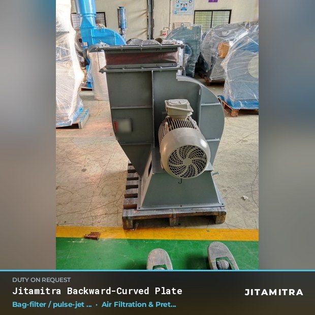 Jitamitra Air Filtration & Pretreatment fan — real dispatched build