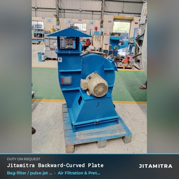 Jitamitra Air Filtration & Pretreatment fan — real dispatched build