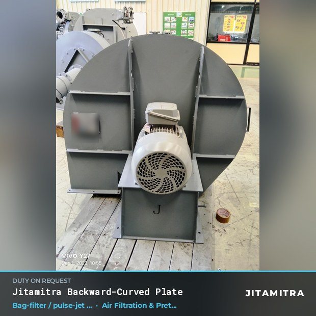 Jitamitra Air Filtration & Pretreatment fan — real dispatched build