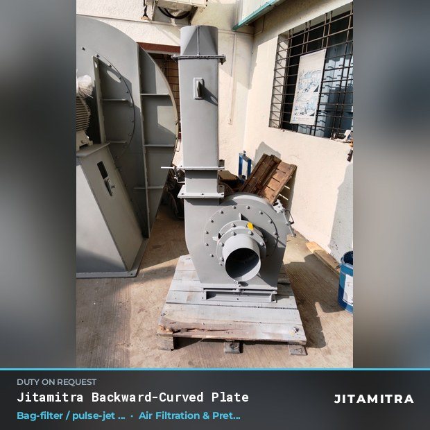 Jitamitra Air Filtration & Pretreatment fan — real dispatched build