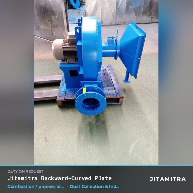Jitamitra Dust Collection & Industrial Ventilation fan — real dispatched build