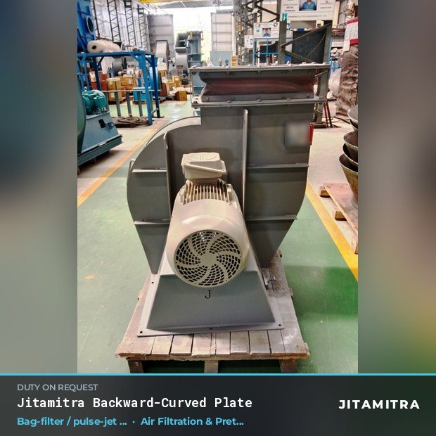 Jitamitra Air Filtration & Pretreatment fan — real dispatched build