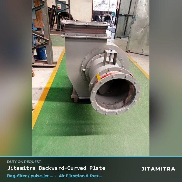 Jitamitra Air Filtration & Pretreatment fan — real dispatched build