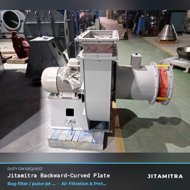 Jitamitra Air Filtration & Pretreatment fan — real dispatched build