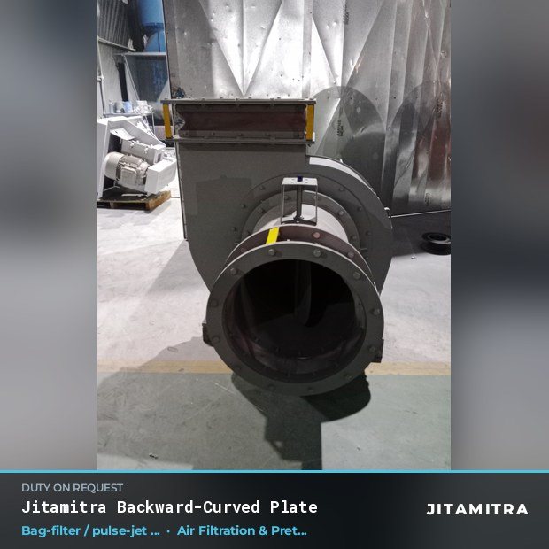 Jitamitra Air Filtration & Pretreatment fan — real dispatched build