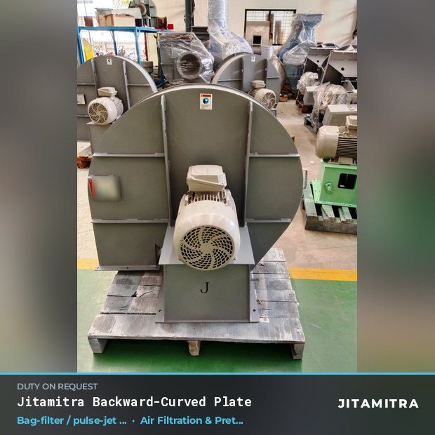 Jitamitra Air Filtration & Pretreatment fan — real dispatched build