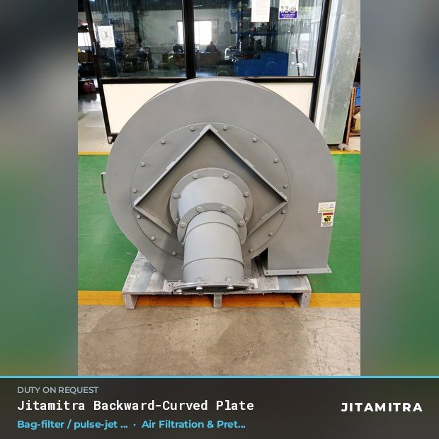 Jitamitra Air Filtration & Pretreatment fan — real dispatched build