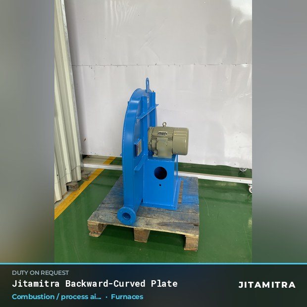 Jitamitra Furnaces, Ovens & Heat Treatment, Automotive & Paint fan — real dispatched build